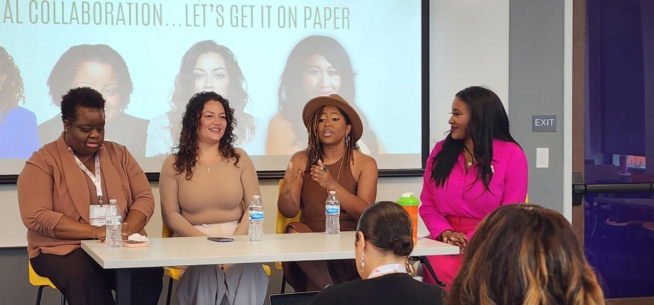 Women On The Rise Conference — collaboration panel