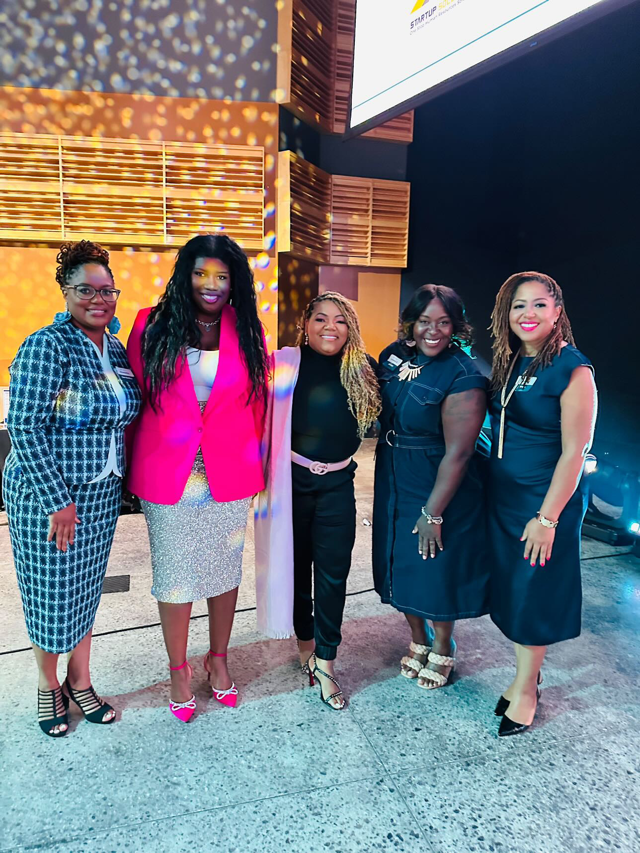 With fellow NAWBO Orlando panelists