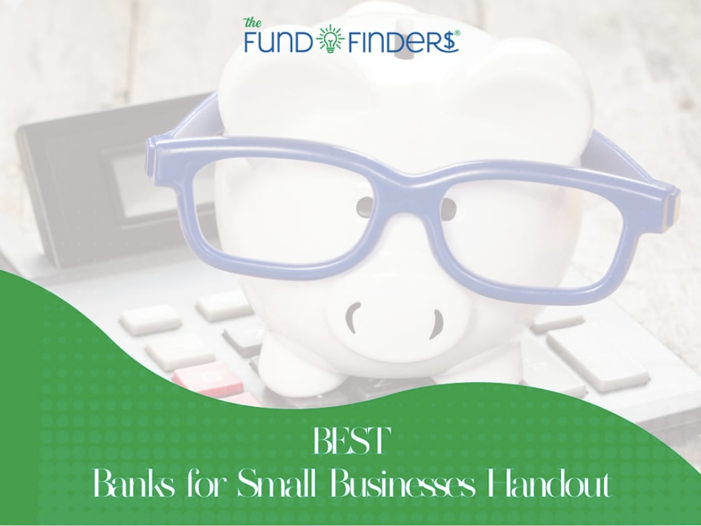 Banks for Small Businesses Handout — guide cover